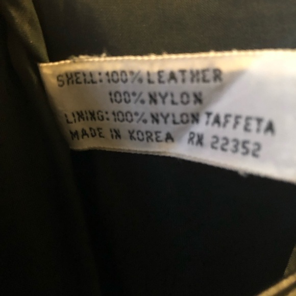 SPLIT End LTD Leather Pencil Skirt - Picture 2 of 7